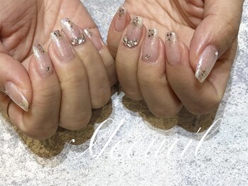 アクイユ 銀座店(ACCUEIL)/夏のキラキラネイル