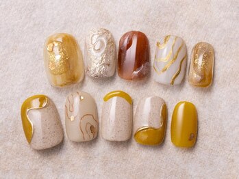 アイネイルズ 渋谷店(I nails)/イエローオータム