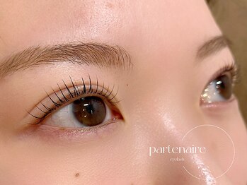 パルトネール(partenaire)の写真/【丁寧×高技術な施術★】フラット/ボリューム◎親身で丁寧なスタッフがワンランク上の理想の目元を実現♪