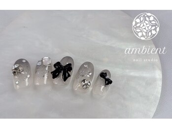 ネイルスタジオ アンビエント 表町店(Nail Studio ambient)/定額プレミアムアート【2月】