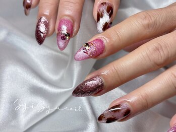 ネイルアンドアイラッシュ シシュ なんば本店(nail&eyelash SyiSyu)/マグネットネイル
