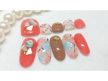 ネイルサロン 爪/秋ネイル