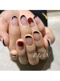 ボルドーハートフレンチ