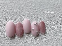 ルークネイル 恵比寿店(LUKE NAIL)/マグネットビジューネイル　春夏