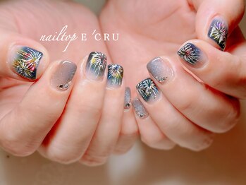 ネイルトップエクル(nail top E CRU)/花火
