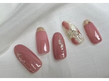 スピードネイル アンド アイ 宮交シティ店/#105 【シェル×ミラー】