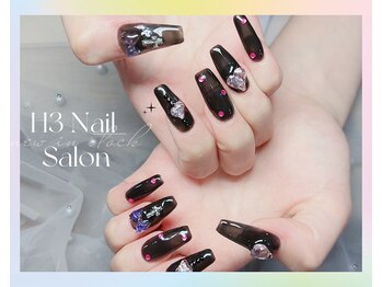 エイチスリー(H3)/BLACK長さ出し + パーツ乗せ放題