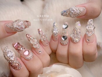 グリーム(GREEM)の写真/【大人気の韓国風&ワンホン&ガーリー＊】何度も見たくなる可愛い手元に♪こだわりたい方にオススメ◎