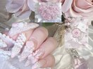 薔薇×レースネイル☆