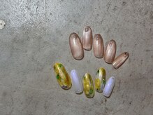ネイルサロン ファブリック(nail salon fabric)の雰囲気（ハンド定額コース上8900円/下9900円マグネット・インクネイル）