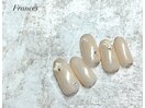 リボンパーツ×先端ラメライン