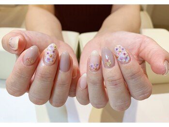 ネイルズ ララ(nails Lala)/フラワーネイル。