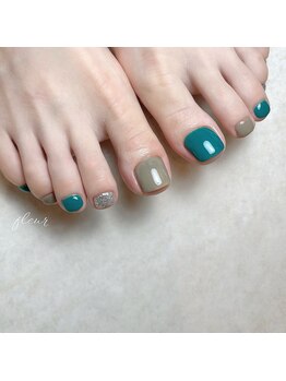 フルール(fleur)/3color nail