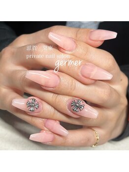 ジェルメ(germer)/スカルプ☆流行のパーツで♪