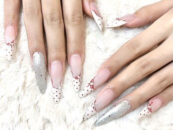 シピ バイ ベル 西千葉(Chipie by Belle)/◎リボンネイル【担当:ayano】