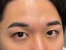 【清潔感アップ！】メンズ眉毛デザインワックス+顔全体WAX脱毛 ¥8500