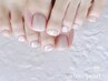 【FOOT】オフ無料！親指アート付き♪￥8000⇒