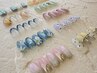 【ハンド】トレンドプチアート定額ネイル￥7480★初回オフ無料