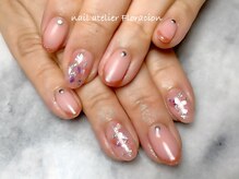ネイルアトリエ フロラシオン/贅沢アートの褒められネイル80