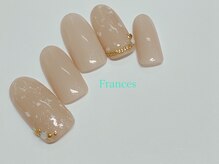 フランセス(Frances)/新作　雪ネイル
