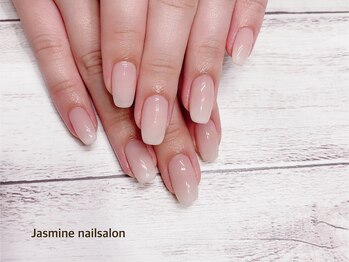 ジャスミンネイルサロン(Jasmine)/ホワイトグラデーションネイル