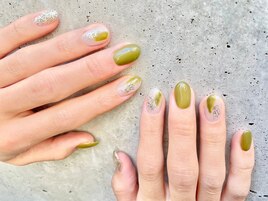 塗りかけネイル【¥5,800】
