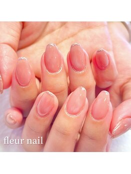 フラワーネイル 古河店(Fleur nail)/春らしいピンクネイル