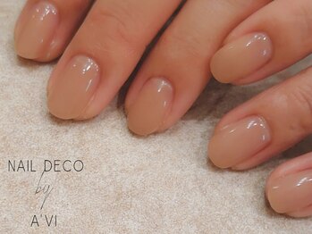 ネイルデコ(nail DECO)/【ナチュラルカラーグラデ】