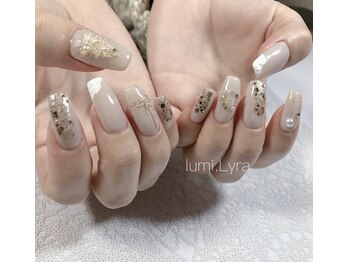 ルミリラ(lumi.Lyra)/クリスマスネイル