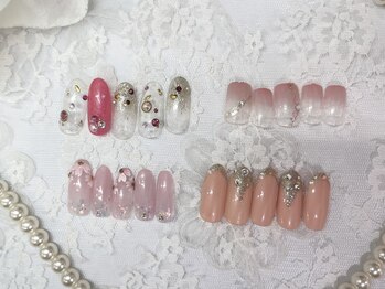 ネイルアンドアイラッシュサロン ボ ヌール(bo-nheur)/サンプルデザイン3