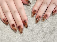 ヒールネイル(heal nail)/スカルプ べっ甲柄