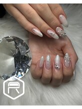 レディスペネイル ノウラ 名駅店(Redispe nail NouRa)/ホワイトネイル