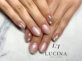 ネイルスタジオ ルキナ(LUCINA)/T-104 大人可愛いマグデザイン