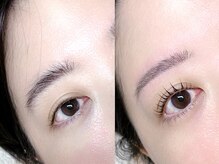 ナラ(nala.)/まつ毛パーマ×眉毛スタイリング