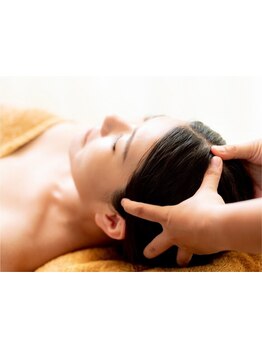 ヘッドスパで癒されたい