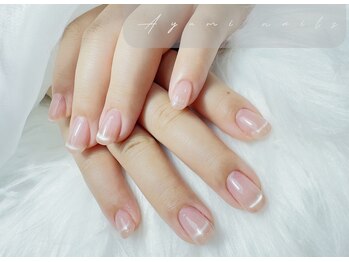 アユミネイル 川崎(Aumi nail)/マグネットフレンチネイル