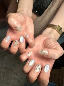 サラサネイルズ 代官山 恵比寿(sarasanails)/ビジュー/マグネット