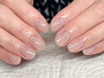 パープルグレー系ワンカラー