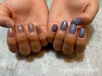 フロムネイルアンドアイラッシュ 神戸三宮(from nail&eyelash)/パラジェル取扱/フィルイン施術