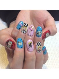 ~アメコミポップネイル~
