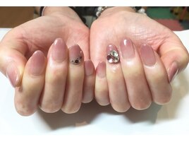 Vカットストーンネイル