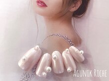 アグニークリッシェ(Agunik Riche)/【グレーズドドーナツネイル】