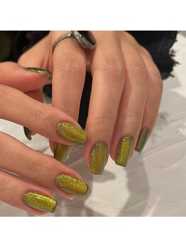 ハラジュクネイルズ(harajukunails)/マグネットワンカラーコース
