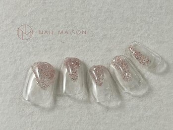 ネイルメゾン 梅田(NAIL MAISON)/キラキラぷっくりネイルポップ