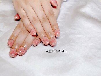 ホワイトネイル(WHITE NAIL)/チークネイル/持ち込み