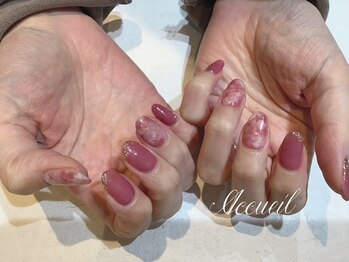 アクイユ 銀座店(ACCUEIL)/ニュアンスネイル