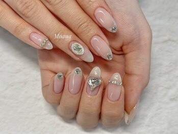 モアナ(Moana)/ビジューネイル