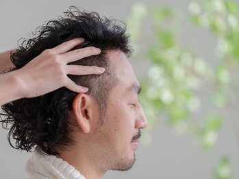 ミミ(MIMI)の写真/【メンズ限定　頭皮用集中ケア60分13000→10800】“育てるための頭皮”を整える、メンズ専用スカルプコース