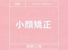 オレアグリーン 岡崎(OLEA green)/人気No.1小顔矯正(岡崎/肌管理)