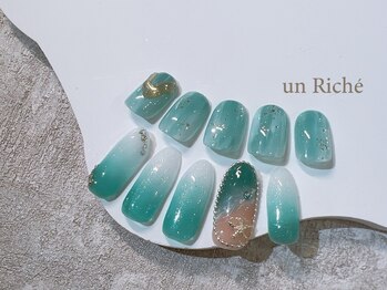 アンリッシュ 池袋東口店(un Riche)の写真/大切な日こそ指先から華やかに♪特別なイベントのネイルもお任せ！パック付きのブライダルコースもご用意◎
